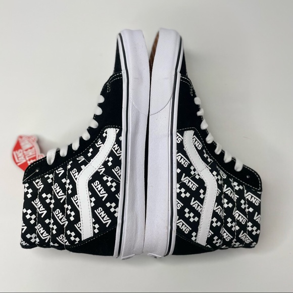 NEW Vans Sk8-Hi ‘Logo Repeat’ - Picture 3 of 10